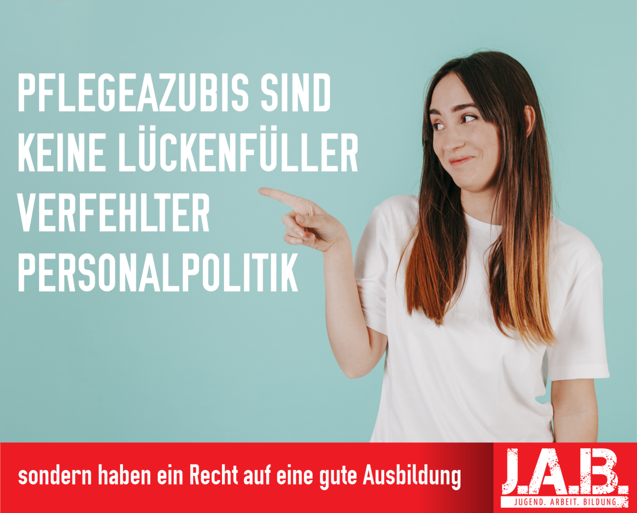 Pflegeazubis sind keine Lückenfüller verfehlter Personalpolitik